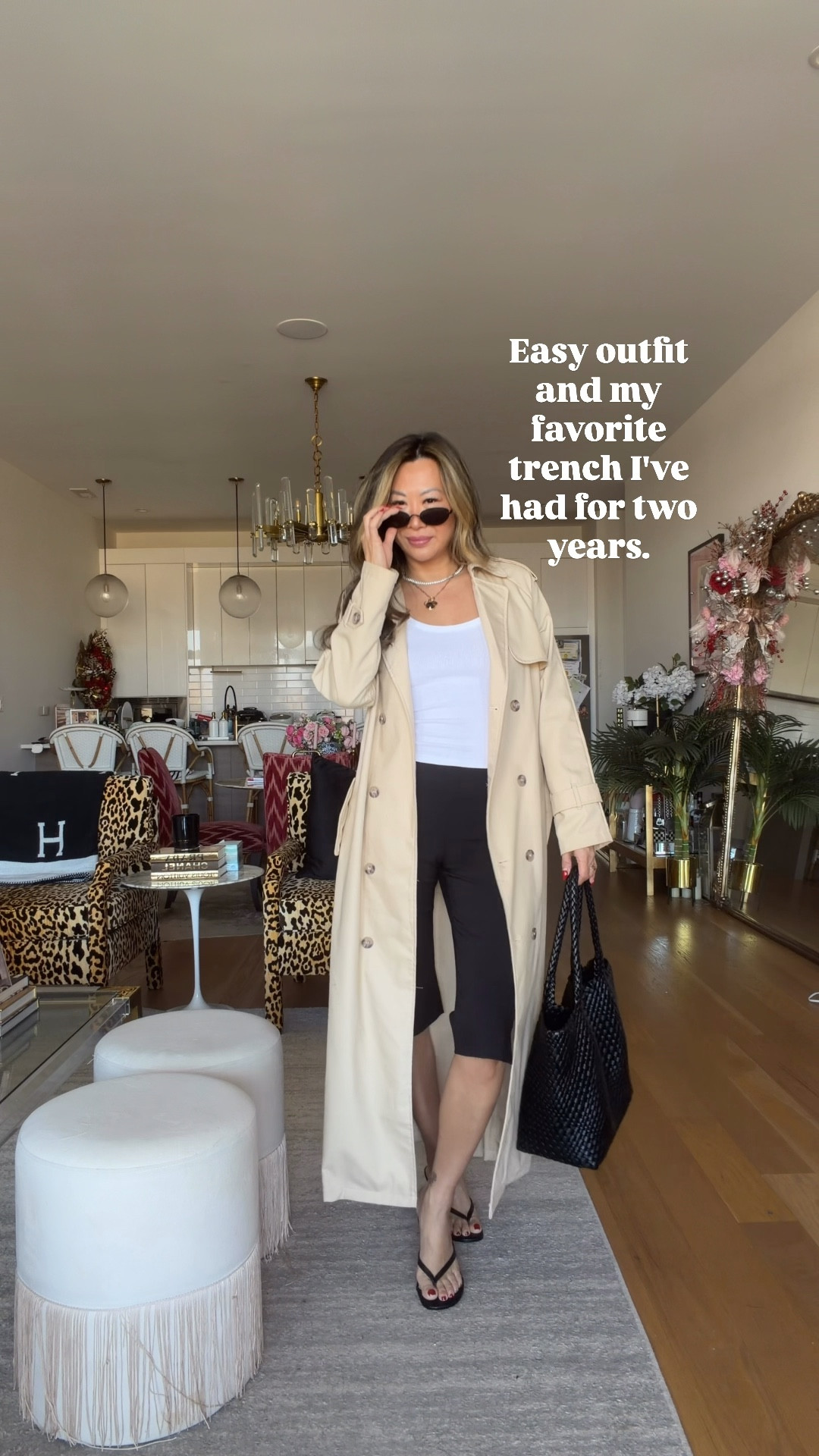 Styling my favorite trench I’ve had for years with cropped capri pants, target tank and amazon accessories! Chic neutral casual spring look

#LTKgrwm #LTKootd