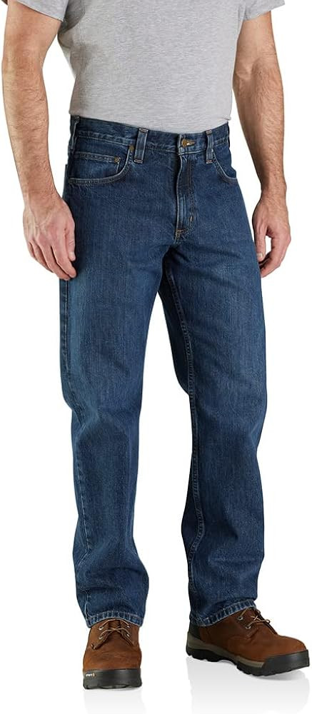 Carhartt Men's Relaxed Fit 5-Pocket Jean | Amazon (US)