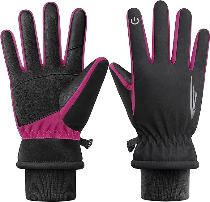 rivmount Winter Gloves Women Men,Touch Screen Warm Gloves Ski Gloves Windproof Thermal Snow Glove... | Amazon (US)