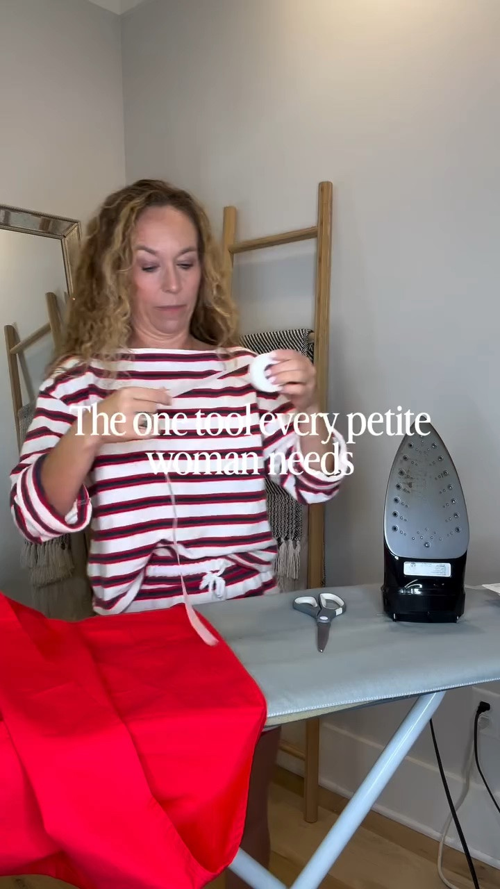 The one tool every petite woman needs...hem tape!

No sewing skills necessary!  Easily adjust any dress, pants, etc to the perfect length for you!

I hemmed this cute $15 dress and now it's perfect!

Have you ever used this before?  Tell me in comments!

And if you want the link to this cute dress, comment dress!!

#midlifestyle #fashionover40 #styleover40 #petitehacks #petitefashion