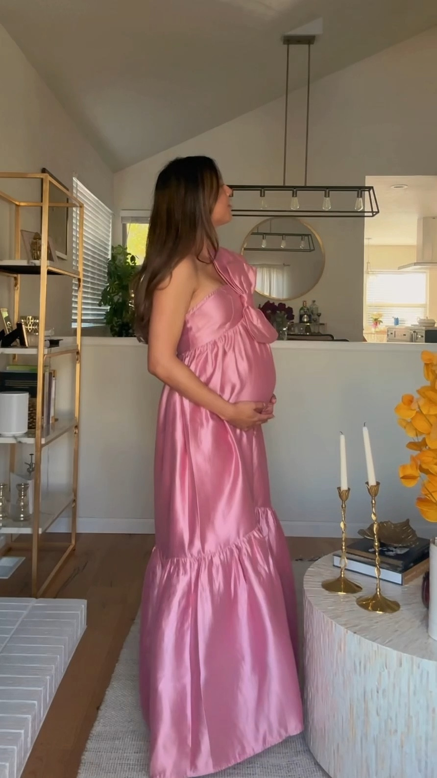 The cutest bump friendly dress for my baby shower 🎀💕. Baby girl on the way this December! 

#LTKParties #LTKBump #LTKHoliday