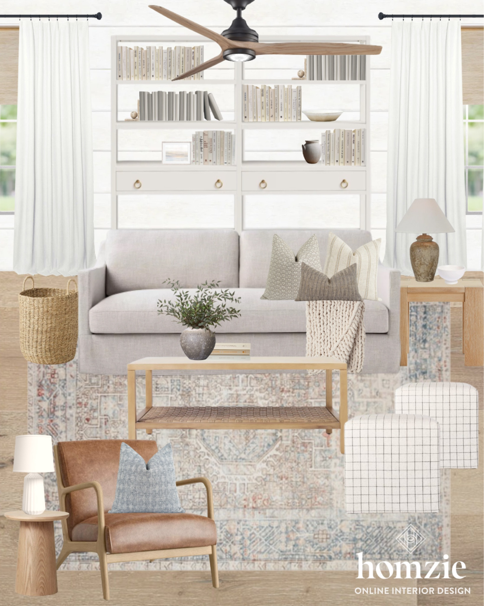 Budget-friendly neutral living room design with tons of Target & Wayfair finds! 

#LTKunder50 #LTKsalealert #LTKhome