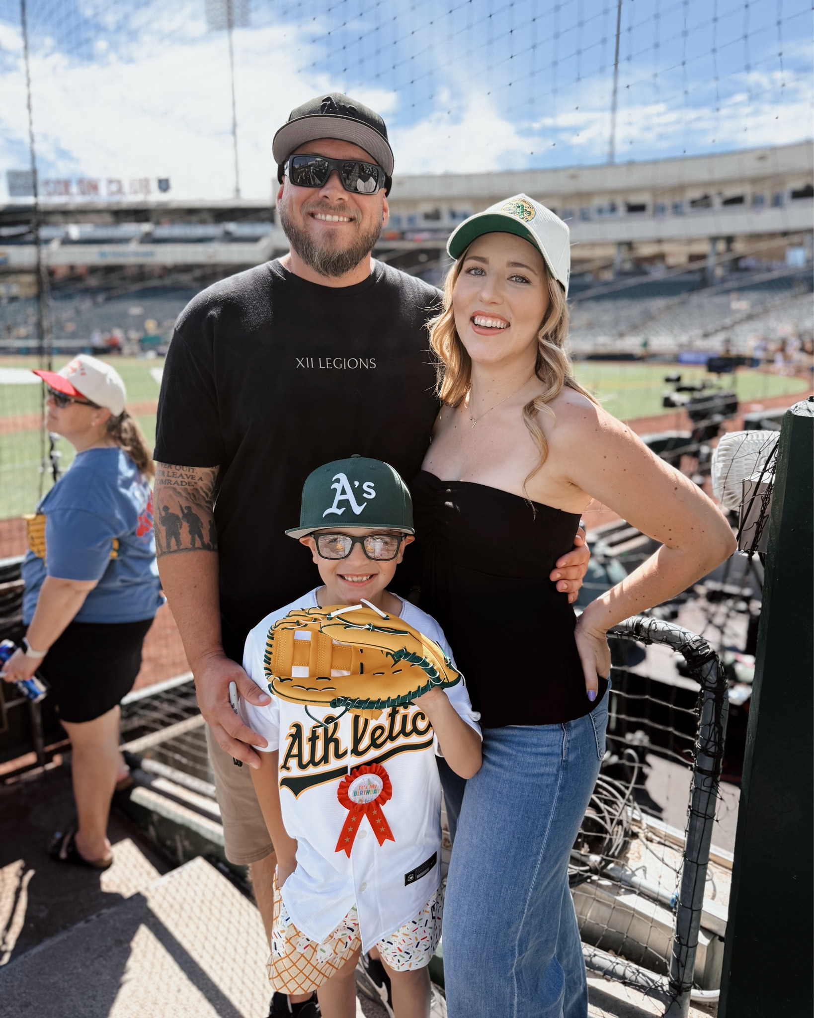 Core memories were made!! We celebrated our youngest boy’s 8th birthday at the ballpark and on opening weekend too! ⚾️ 🎉 so much fun and I’m already counting down the day we get to go back! 

#openingday #baseballfan #baseballgame #baseball #mlb #momstyle #momlooks #realmomoutfits #ltkfamily #ltklifestyle #gamedayootd #gamedayoutfits 


#LTKmomlife #LTKKids #LTKspring