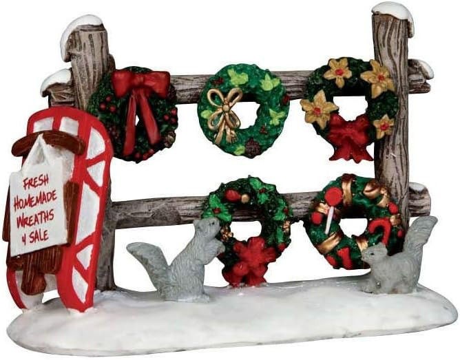 Lemax Christmas Village Christmas Wreaths 4 Sale - 54942 | Amazon (US)