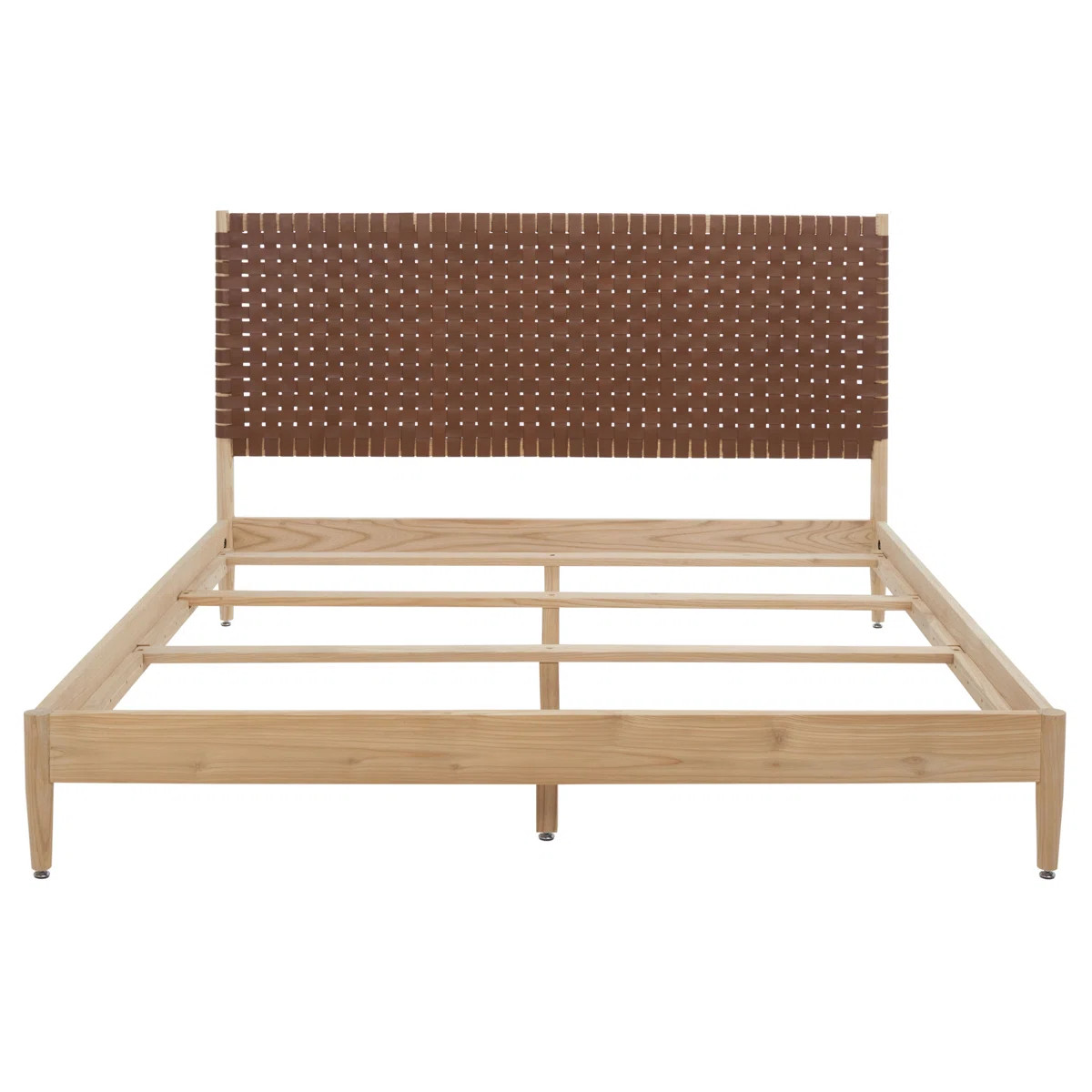 Tamita Leather Platform Bed | Wayfair North America