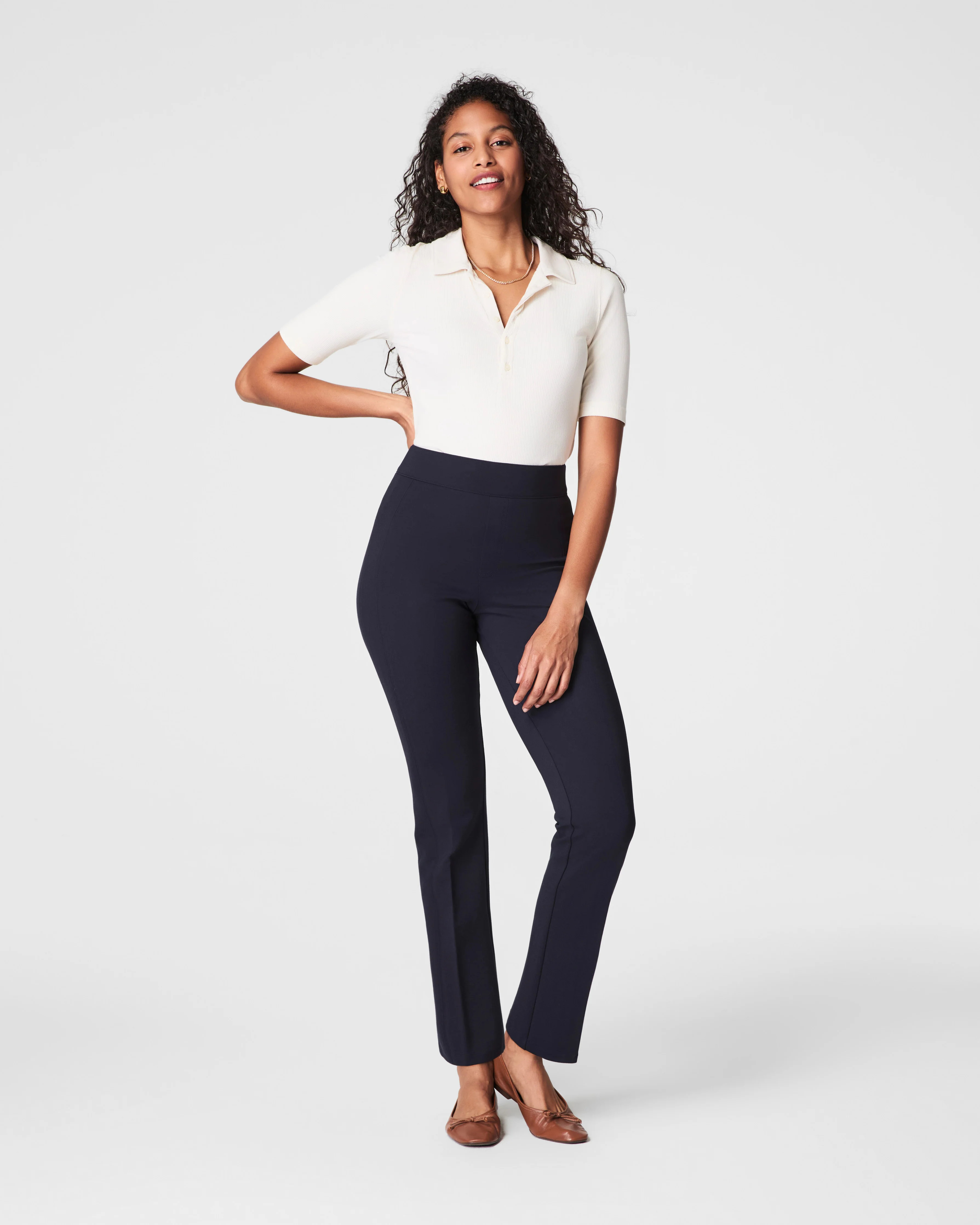 SPANXsmooth™ PerfectFit Ponte Slim Straight Pant | Spanx