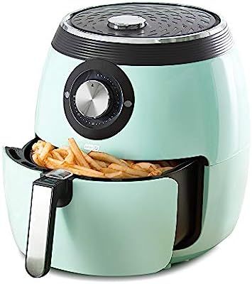 Dash DFAF455GBAQ01 Deluxe Electric Air Fryer + Oven Cooker with Temperature Control, Non-stick Fr... | Amazon (US)