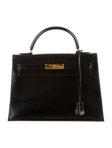 Hermès Box Kelly Sellier 32 | The Real Real, Inc.