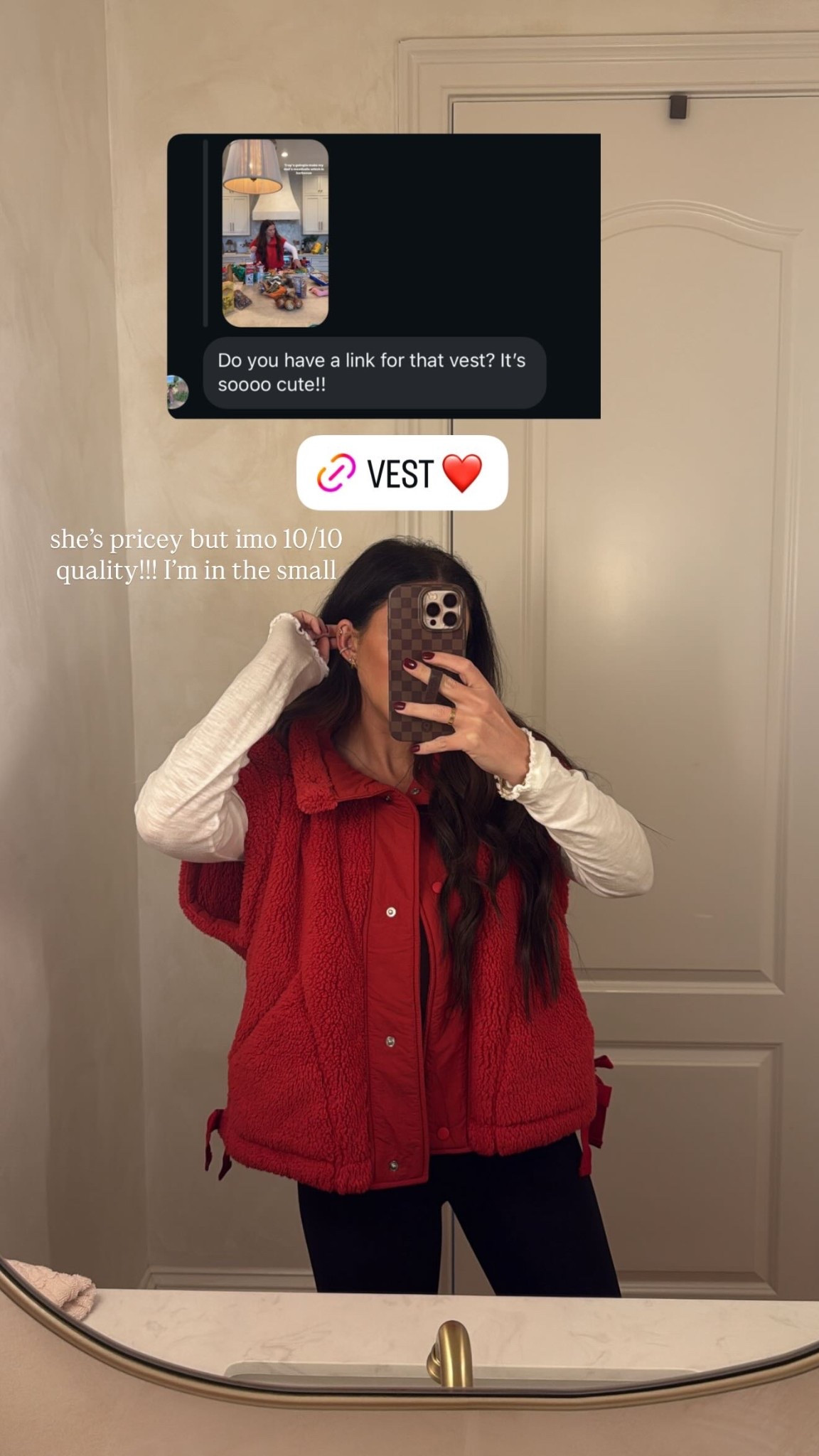 she’s pricey but imo 10/10 quality!!! I’m in the small  @freepeople

Alternative also linked!

#LTKSeasonal