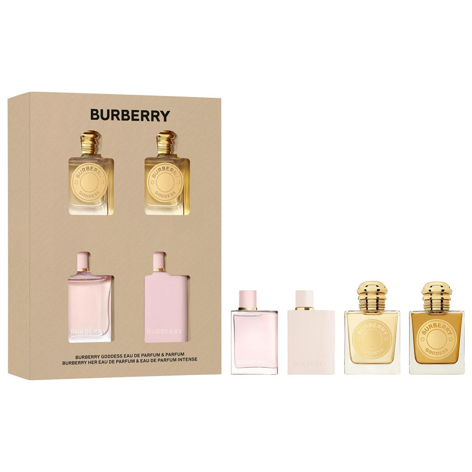 BURBERRY Mini Goddess & Her Perfume Sampler Set, Multiline | Kohl's
