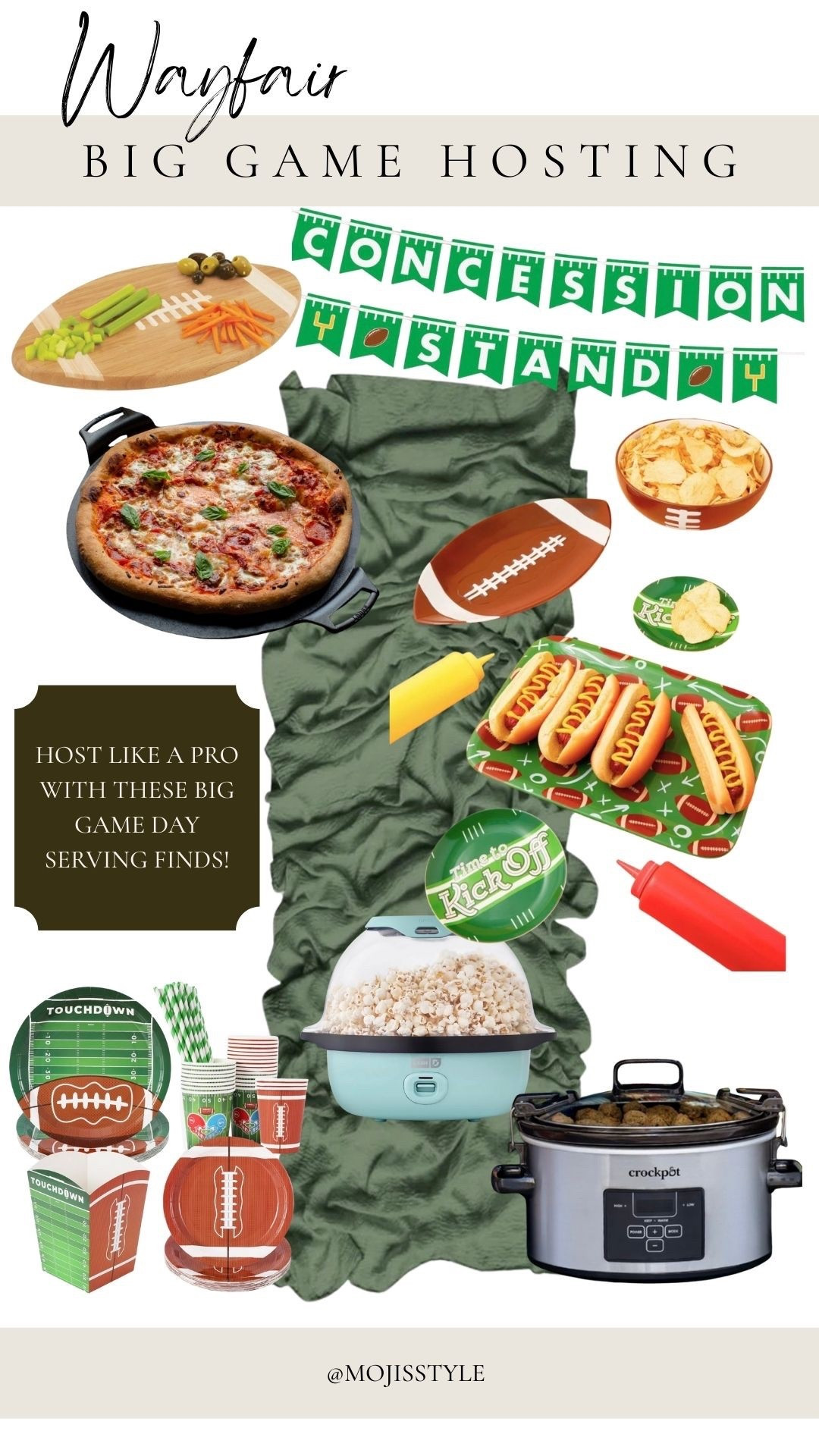 Host for the big game like a pro! Wayfair has all you need to host big #ad #wayfair #wayfairpartner #biggamehosting @Wayfair 

#LTKfoodie #LTKSeasonal #LTKHome