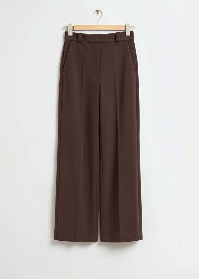 Wide Press Crease Trousers | & Other Stories (EU + UK)