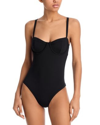 AQUA Underwire One Piece Swimsuit - Exclusive | Bloomingdale's Women | Bloomingdale's (AU)
