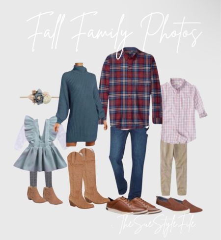 Fall outfits. Fall photos. Fall dresses. Jeans. Shaket. Boots. 

#LTKsalealert #LTKunder50 #LTKfamily