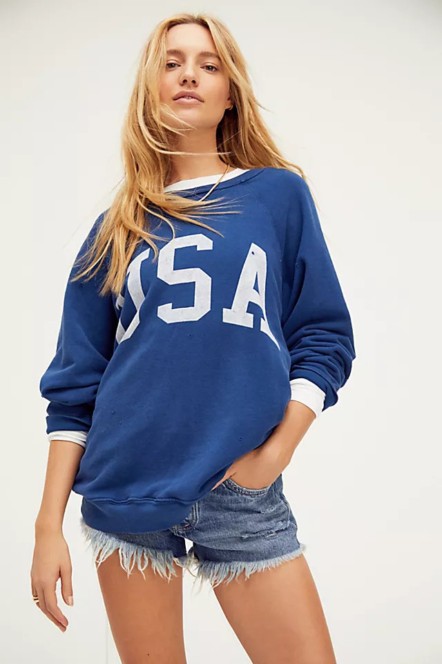 USA Crew | Free People (Global - UK&FR Excluded)