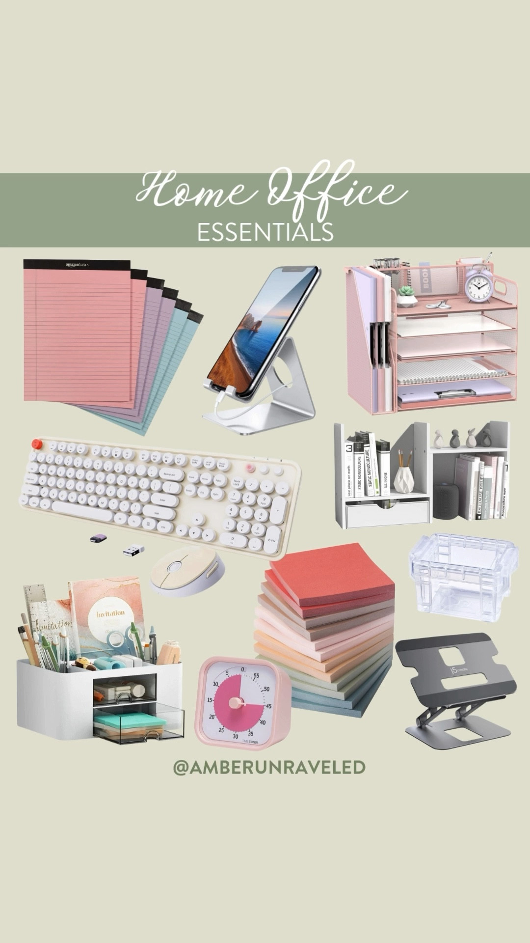 Here are some office essentials to make your work from home space and routine more organized! 
office supplies, electronic gadgets, home organization, affordable finds, work from home, amazon, walmart

#LTKFindsUnder100 #LTKHome #LTKGiftGuide