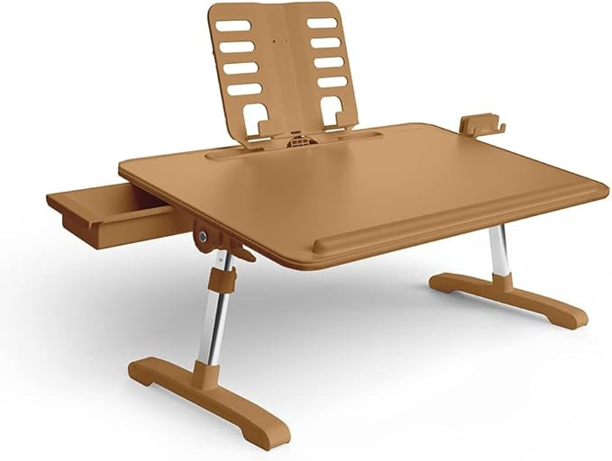 Limitless TotalDesk Portable Modern Workstation and Lap Desk with Adjustable Height & Tilt (Camel... | Amazon (US)