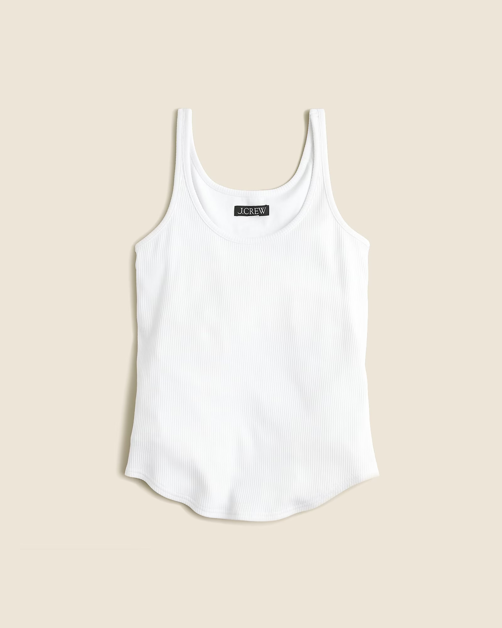 Vintage rib shelf-bra tank top | J. Crew US
