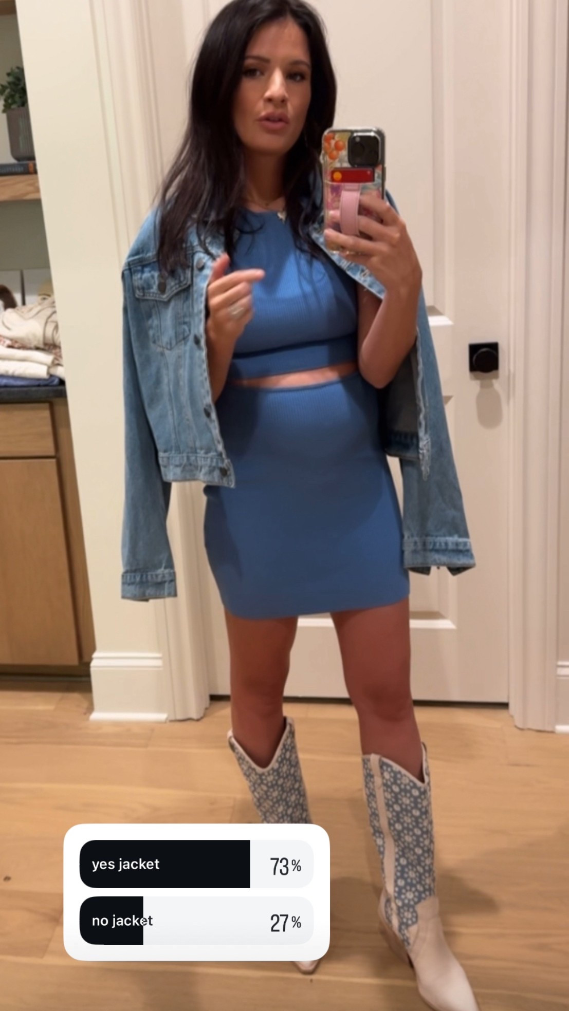 I have had all these items for a while so I'm shocked I could find this dress. It's gone in my color but available in other colors. The blue boots are on sale!! 

#LTKBump #LTKStyleTip #LTKShoeCrush