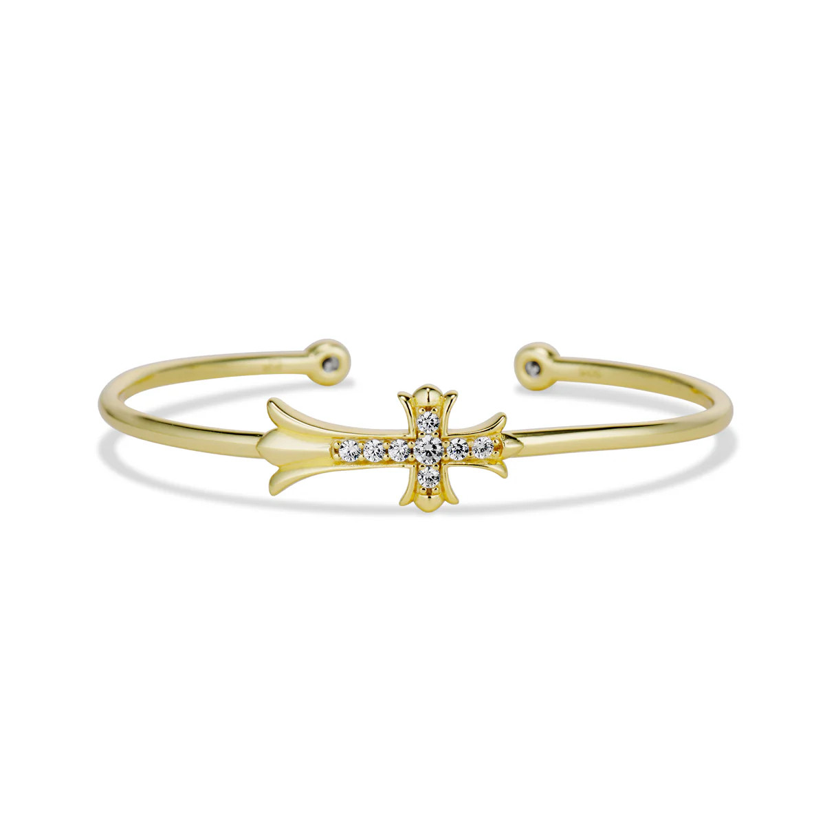 ROYAL CROSS CUFF BRACELET | EP JEWELS 