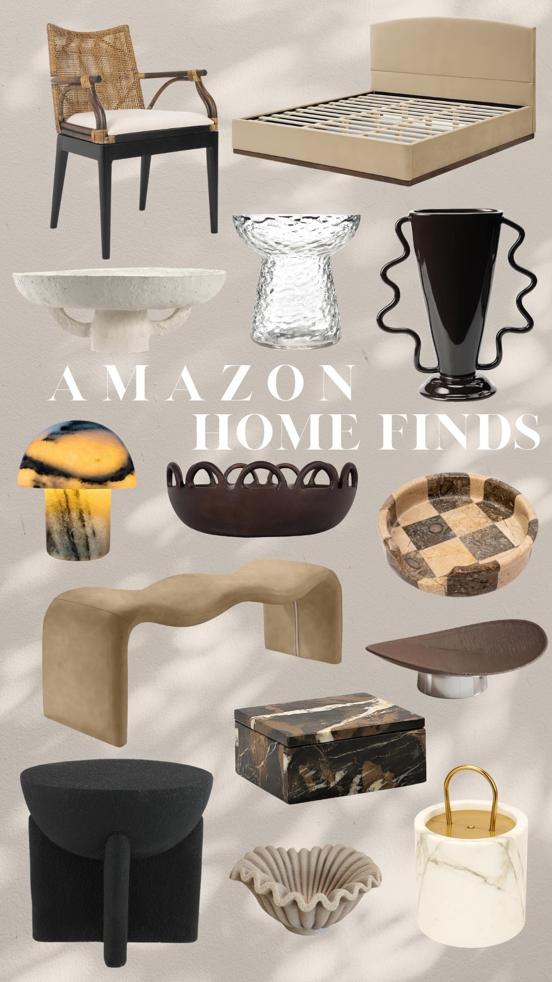 Amazon home finds that instantly elevate your space 🤎

Warm tones, rich textures, and sculptural pieces that make your home feel curated without the designer price tag. From statement seating to unique decor accents, these are the pieces that add depth, contrast, and that “where is that from?” energy.

#LTKHome #LTKFinds #LTKStyle

#LTKSeasonal #LTKSaleAlert #LTKHome