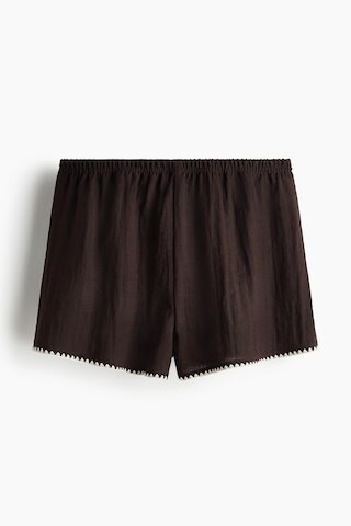 H & M - Loose-Fit Beach Shorts - Brown | H&M (US + CA)
