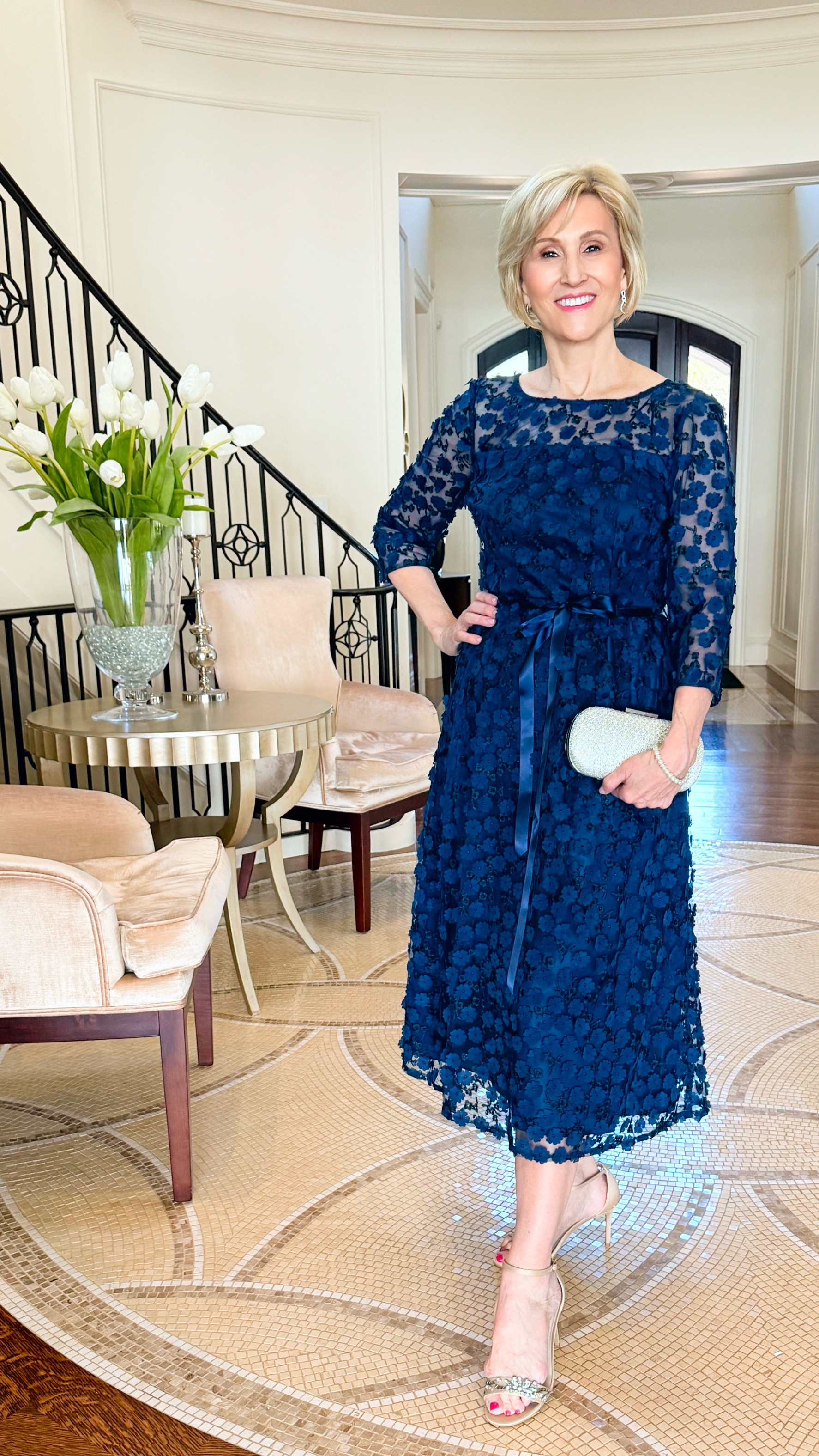 Dance the night away in this 3D flower dress from @alexevenings
Use my code fabulousafter40 for 15% OFF!
🩵


#LTKSeasonal #LTKWedding #LTKOver40