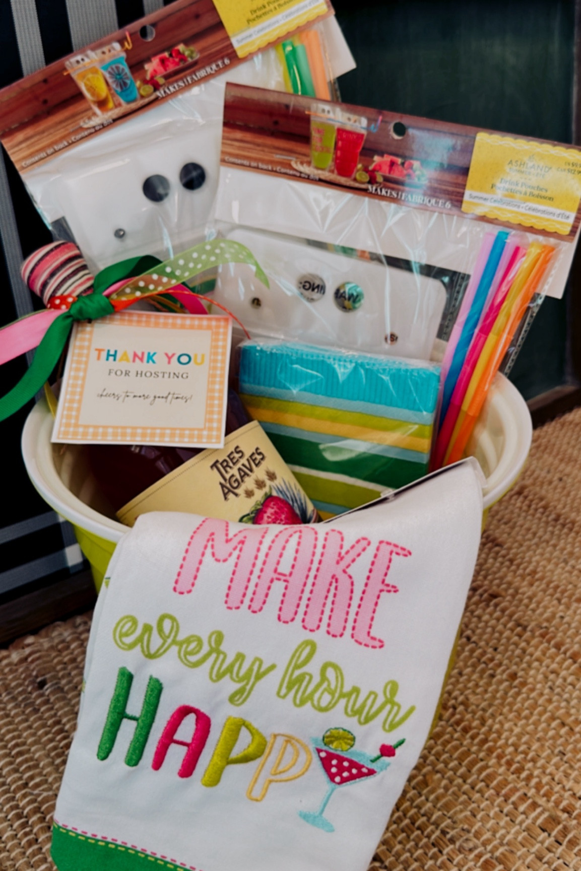 Spring & Summer Hostess Gift Idea☀️
This drink bucket is great to gift in! These items are perfect for the season. This idea would be great for a Spring or Summer Birthday too! Happy Gifting🖤

#LTKGiftGuide #LTKSeasonal #LTKhome