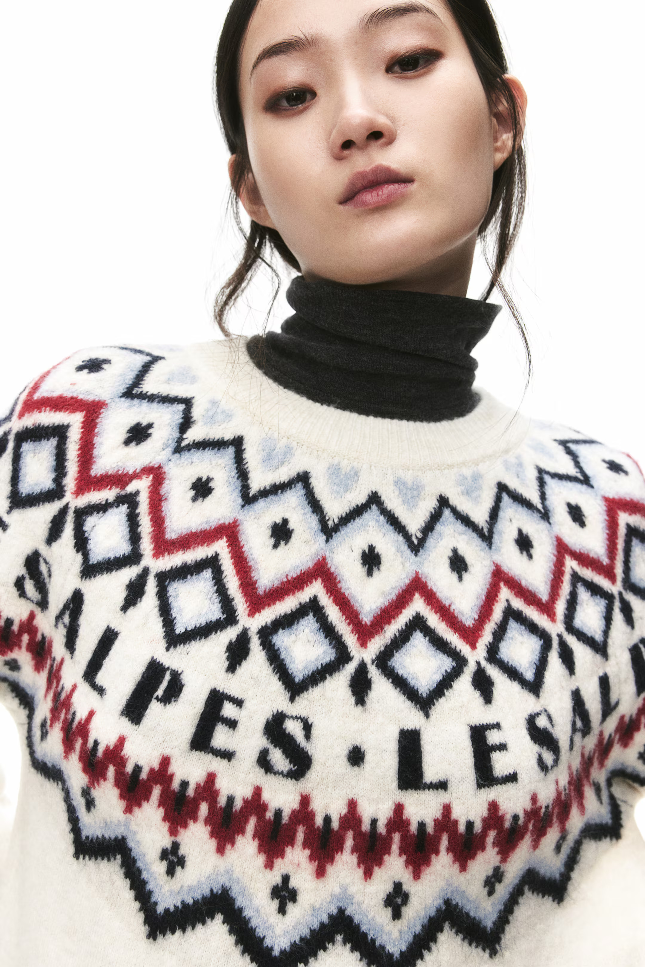 Jacquard-Knit Sweater | H&M (US + CA)