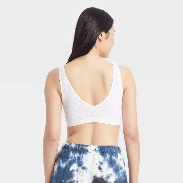 Women's Reversible Ribbed Bralette - Colsie™ | Target