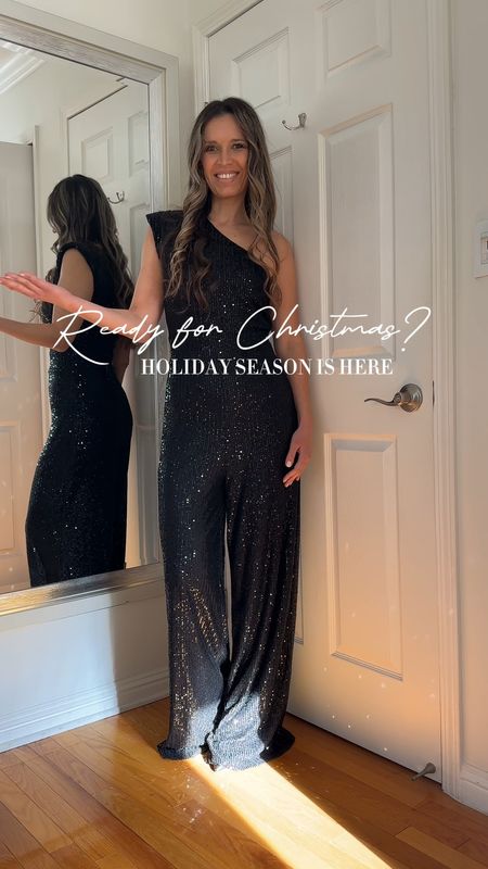 Dazzling in sequins, because Christmas is the season to shine! 
I linked ALL of my favorite festive dresses and jumpsuits! Some of my styles are already sold out 😏 sorry.
But there’s even better pieces!
Shop Christmas outfits here!

#LTKHoliday #LTKVideo #LTKGiftGuide