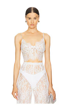 Bronx and Banco Capri Blanc Lace Bralette in White from Revolve.com | Revolve Clothing (Global)