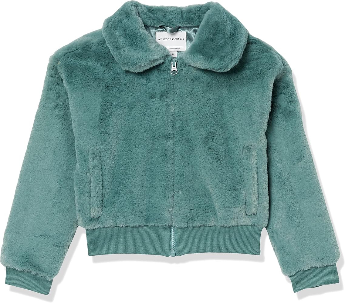 Amazon Essentials Girls and Toddlers' Faux Fur Jacket | Amazon (US)