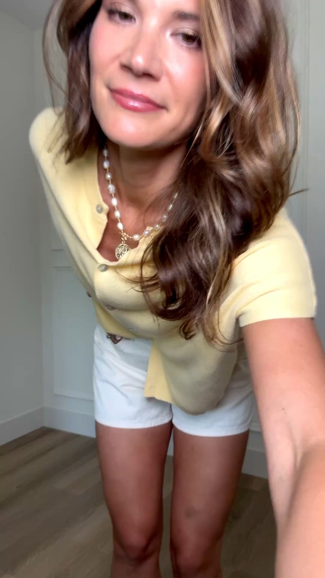 This buttery yellow cardigan top is one of those pieces that instantly makes an outfit feel bright and polished. I love it paired with white shorts for an easy summer look that’s comfortable, classic, and perfect for everything from errands to lunch with friends.

Yellow cardigan top, White shorts outfit, Summer outfit idea, Casual chic style, Lightweight summer knit, Everyday fashion, Vacation outfit, Resort wear style, Warm weather outfit, Capsule wardrobe staple, Summer basics, Effortless style, StangandCo

#LTKootd #LTKTall #LTKSeasonal