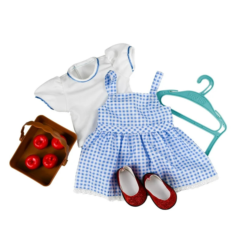 My Life As Wizard of Oz Dorothy Fashion Set for 18-inch Doll, 9 Pieces Included | Walmart (US)