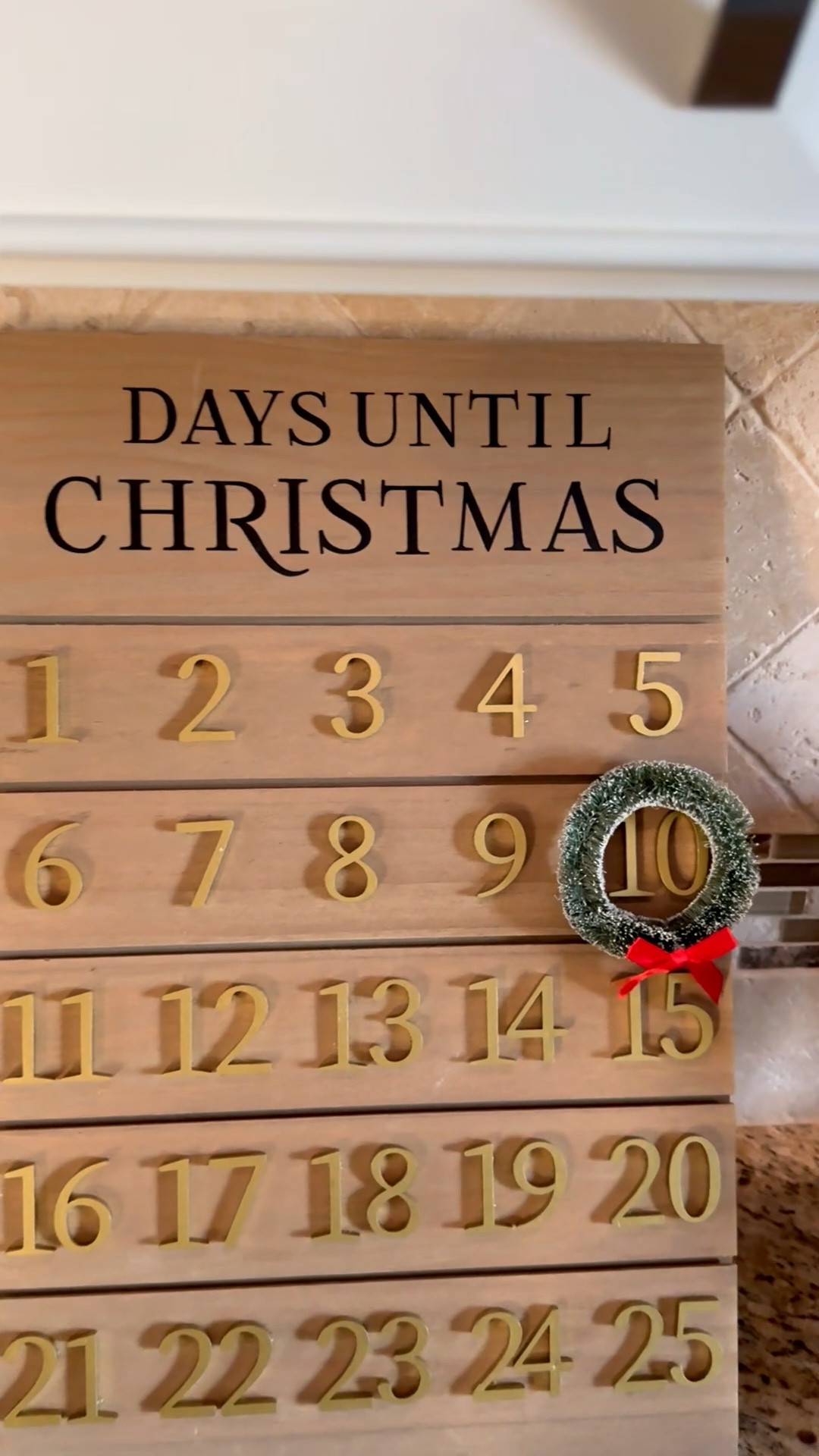 A wooden Advent Calendar countdown, Christmas decor, Christmas countdown 

#LTKHome #LTKHoliday #LTKGiftGuide