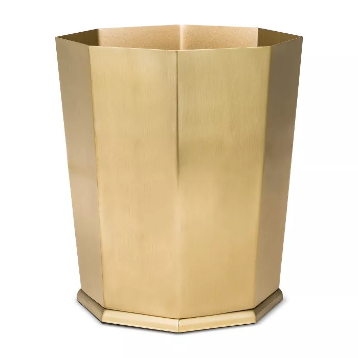 Solid Faceted Wastebasket - Threshold™ | Target