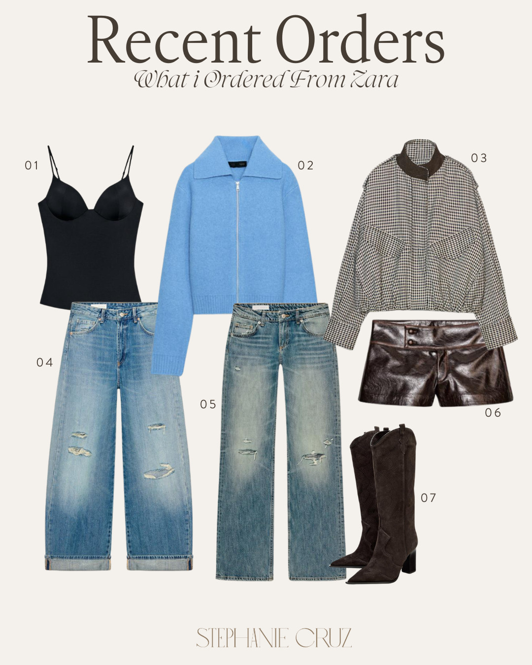 Sharing my recent Zara orders featuring elevated basics and trend-forward staples. Easy pieces to mix, match, and rewear.

#ZaraFinds #ModernWardrobe #EverydayStyle 

 #LTKgrwm #LTKootd