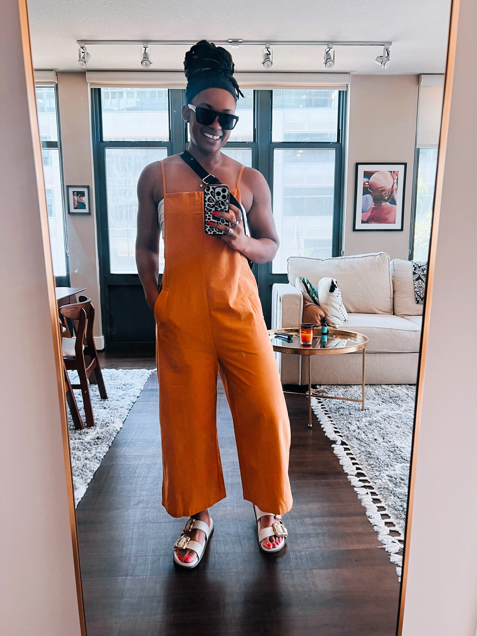 I love a wide-legged jumpsuit! 