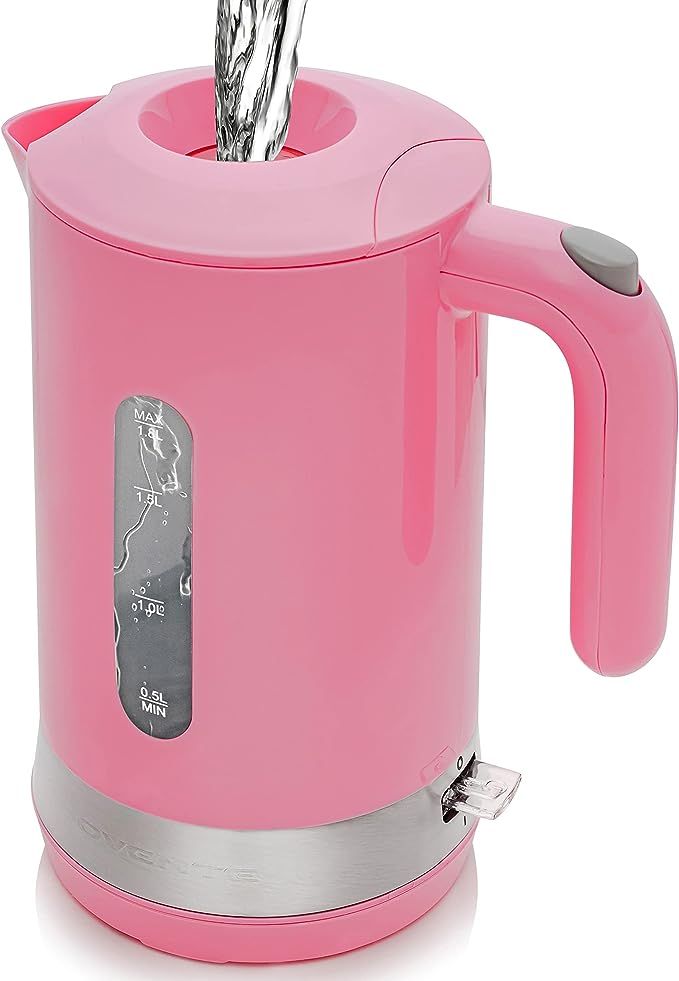 Ovente Electric Kettle, 1.8 Liter with Prontofill Lid 1500 Watt BPA-Free Fast Heating Element wit... | Amazon (US)