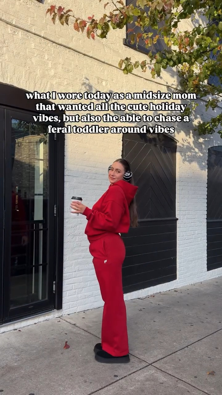 holiday vibes only till January ♥️ @fabletics 

y’all know I love a good tracksuit & this one is so perfect for the holidays! I’m also loving the wide leg bottom vibe 😍 are you feeling the wide leg bottom or the classic jogger bottom more?

#fableticspartner #momfashion #momstyle #easyoutfitideas #stylingtips #ootd inspiration #citymom #outfitoftheday #toddlermom #midsizemom #dailyoutfitinspo #blackfridaydeals #holidayoutfits #momswithstyle #cozystreetwear #tracksuit

#LTKMidsize #LTKCyberWeek #LTKSaleAlert