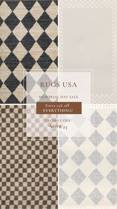 Shop my favorite rugs from Rugs USA all on sale for Memorial Day Weekend!  #rugs #rugsusa #springdecor #memorialdaysale

#LTKSaleAlert #LTKHome #LTKSeasonal