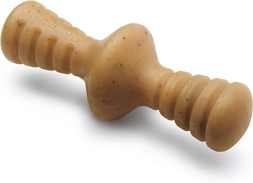 Benebone Zaggler Rolling Dog Chew Toy for Aggressive Chewers, Real Chicken, Made in USA, Medium | Amazon (US)