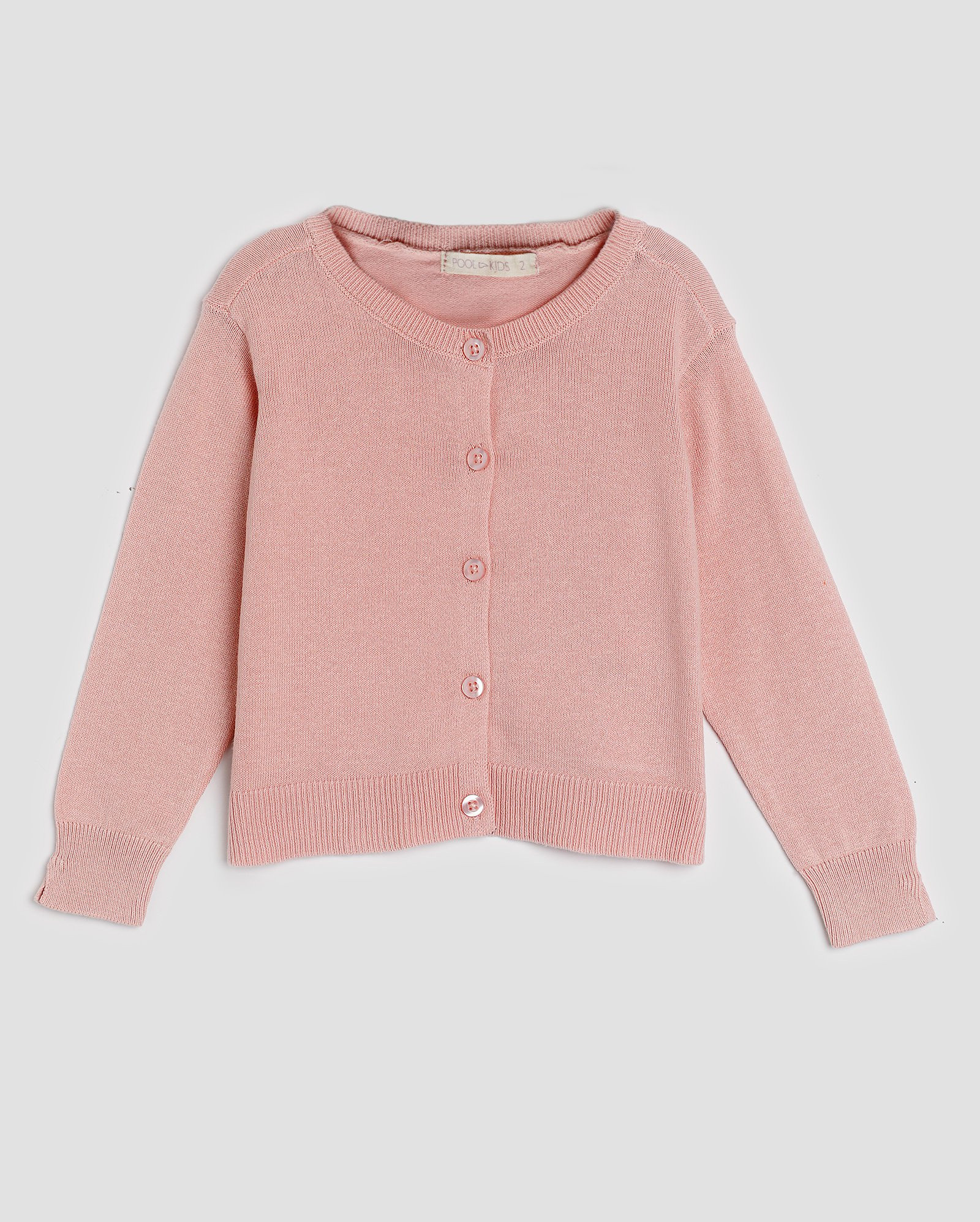 Cardigan infantil de tricot 4-10A rosa | Pool by Riachuelo | Riachuelo (BR)