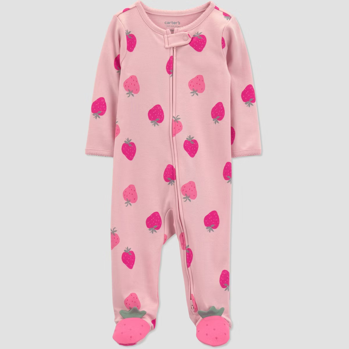 Carter's Just One You® Baby Girls' Strawberry Sleep N' Play - Pink | Target