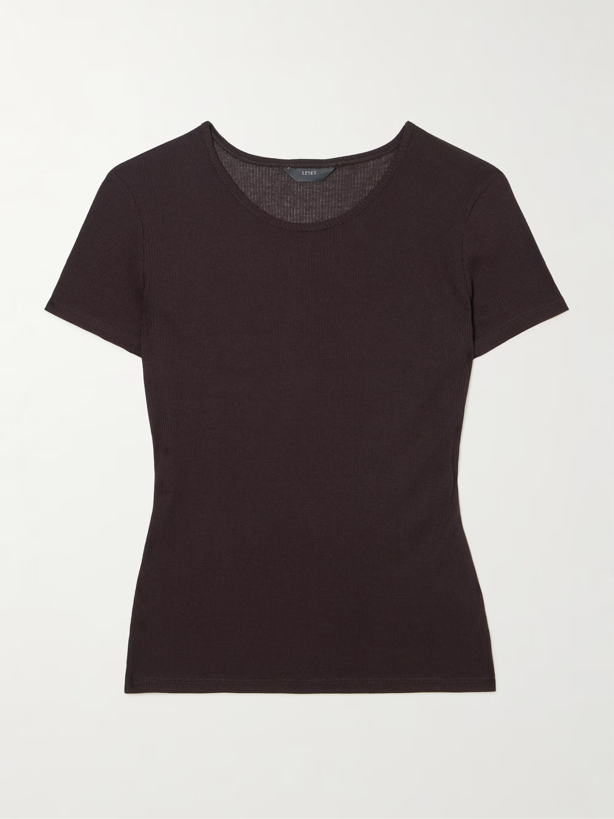 Rozzi ribbed jersey T-shirt | NET-A-PORTER (US)