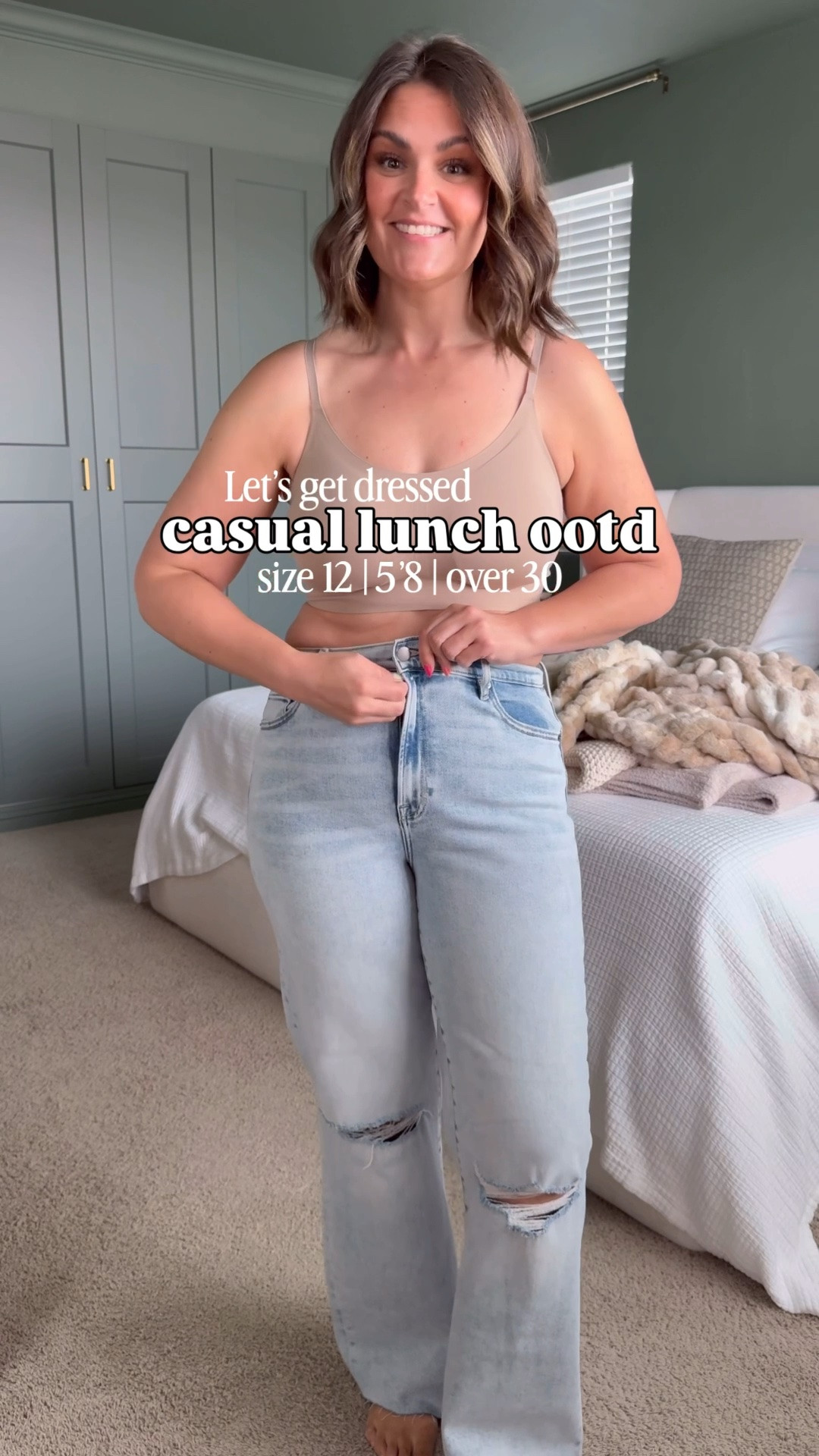 Casual ootd
Jeans, 31 / top, medium (size down)

Size 12, midsize, casual style, Amazon finds, lunch outfit, summer style, summer outfit idea @VICI

#LTKgrwm #LTKMidsize #LTKdayinmylife