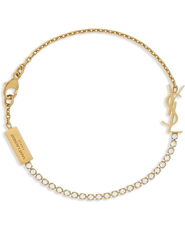 18K Gold Plated Diamond Alphabet Bracelet for Women – Personalized Initial Bracelet, Luxury Fin... | Amazon (US)