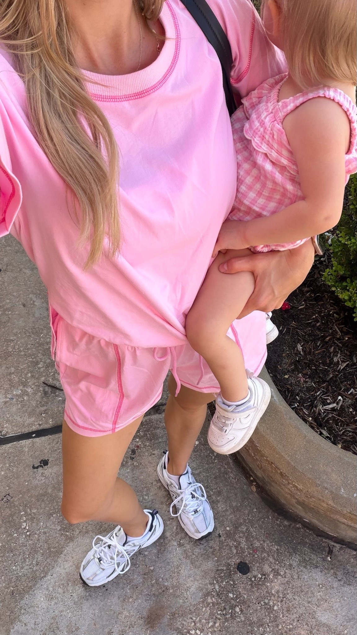 Mommy and me outfit for errands today! Size S in the set.

#LTKootd #LTKmomlife #LTKBaby