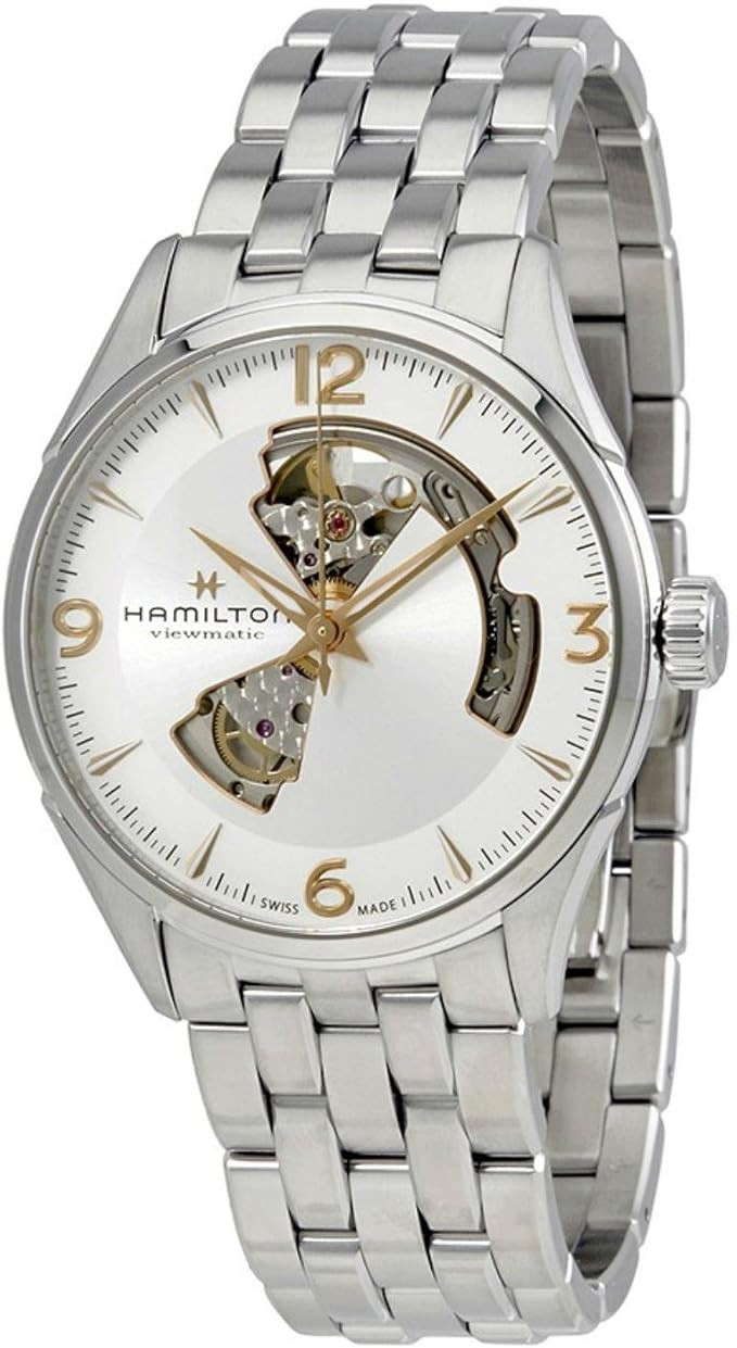 Hamilton Men's 42mm Steel Bracelet & Case Automatic Analog Watch H32705151 | Amazon (CA)